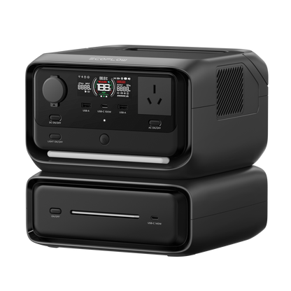 Ecoflow RIVER 3 Max Portable Power Station | 600W | 572Wh