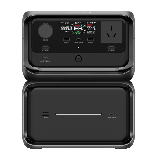 Ecoflow RIVER 3 Max Plus Portable Power Station | 600W | 858Wh