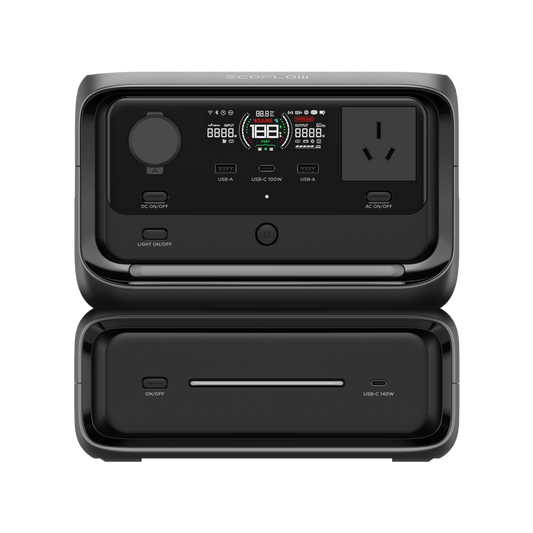 Ecoflow RIVER 3 Max Portable Power Station | 600W | 572Wh