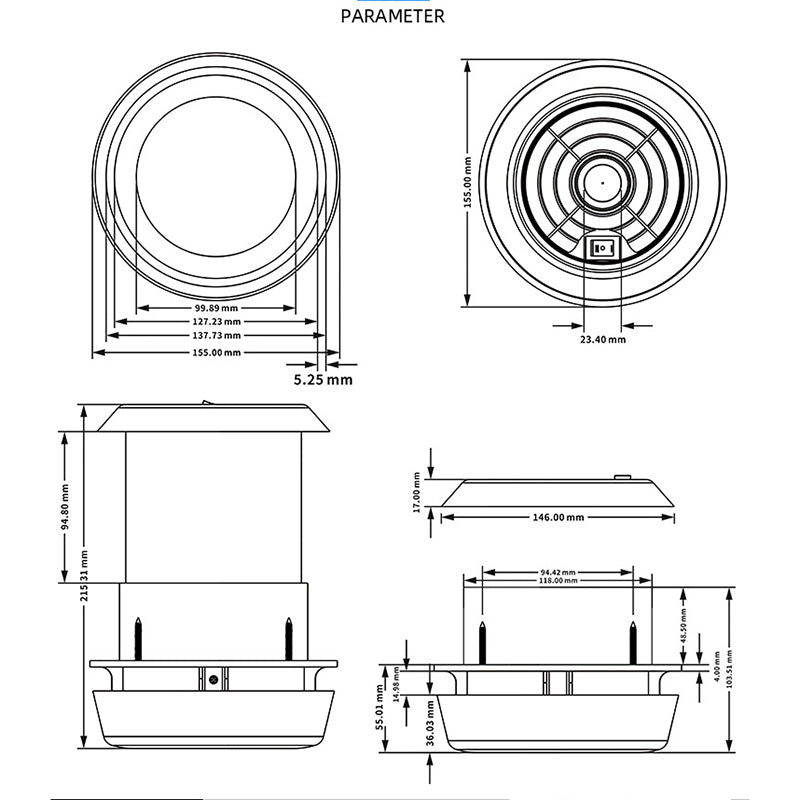 Roof Vent with Integrated Fan