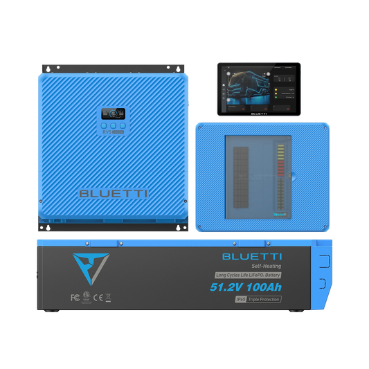 Bluetti RV5 Power Hub with B4810 Battery and Epanel
