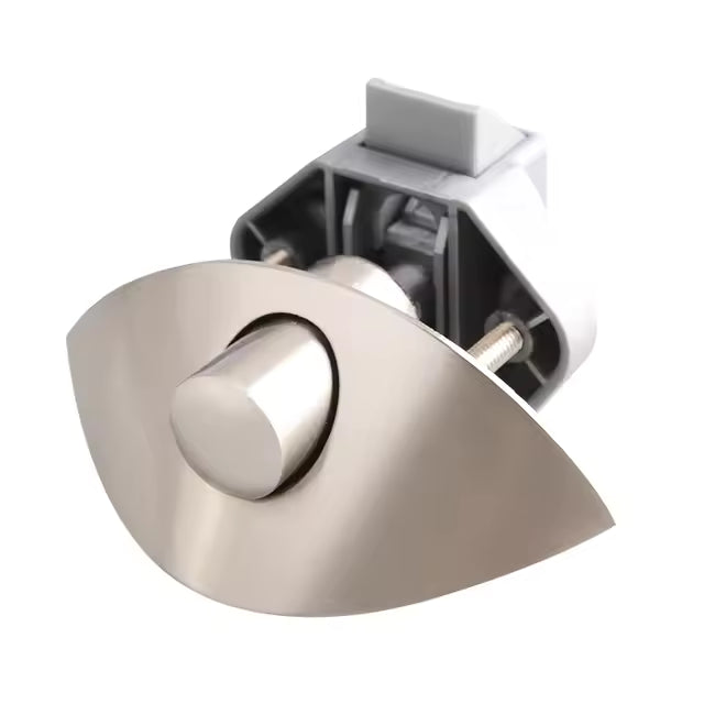 Half-moon Push Latch Knob Drawer Cupboard Door Catch