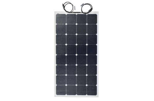 12V 100W SEMI FLEXIBLE MONOCRYSTALLINE SOLAR PANEL