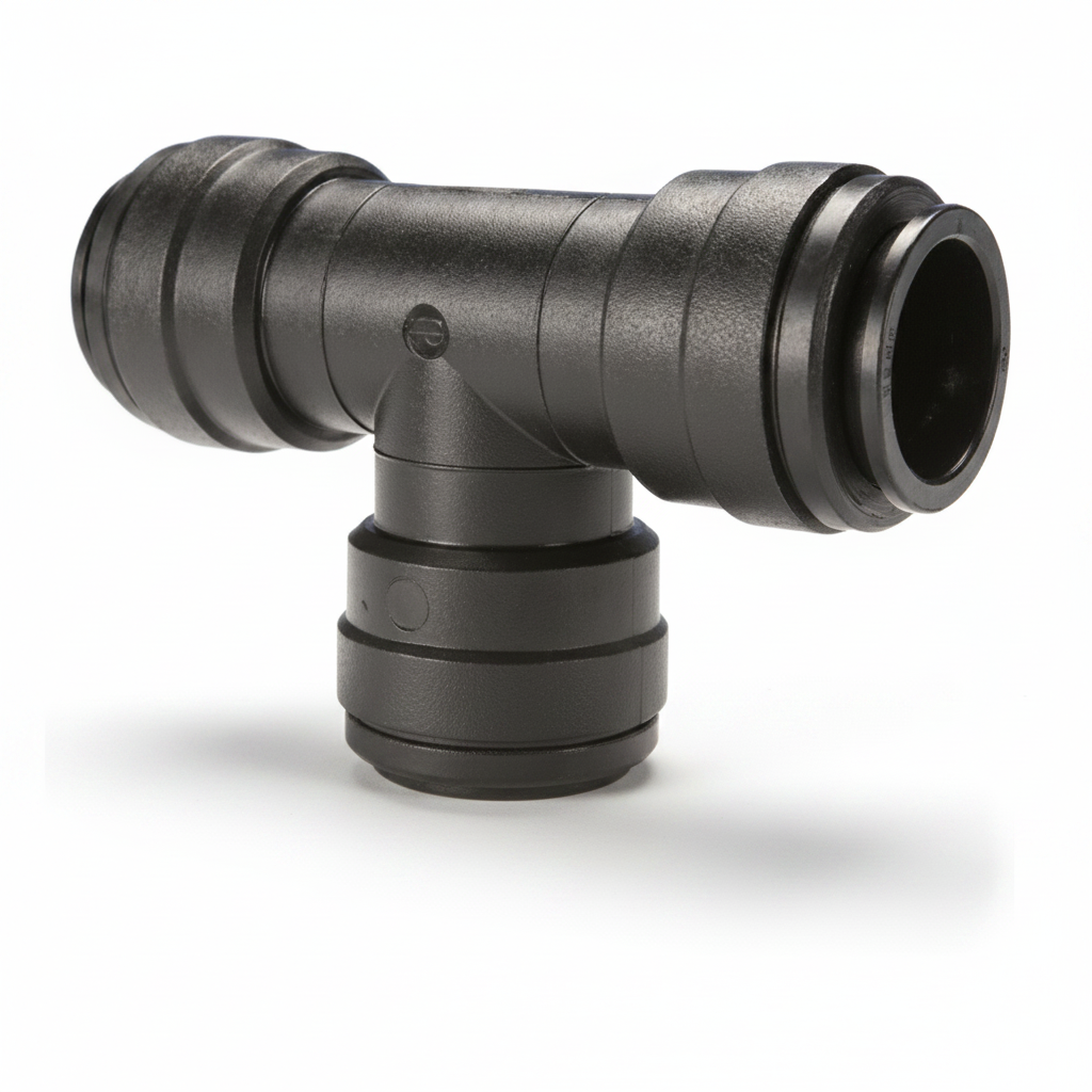 12mm Tee Water Pipe Connector JG