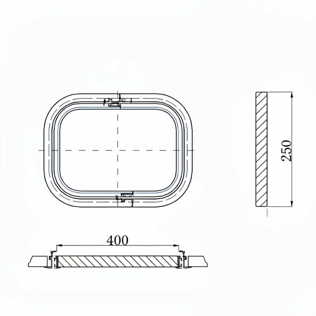 CHH Cassette Toilet Access Door