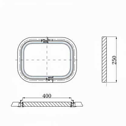 CHH Cassette Toilet Access Door