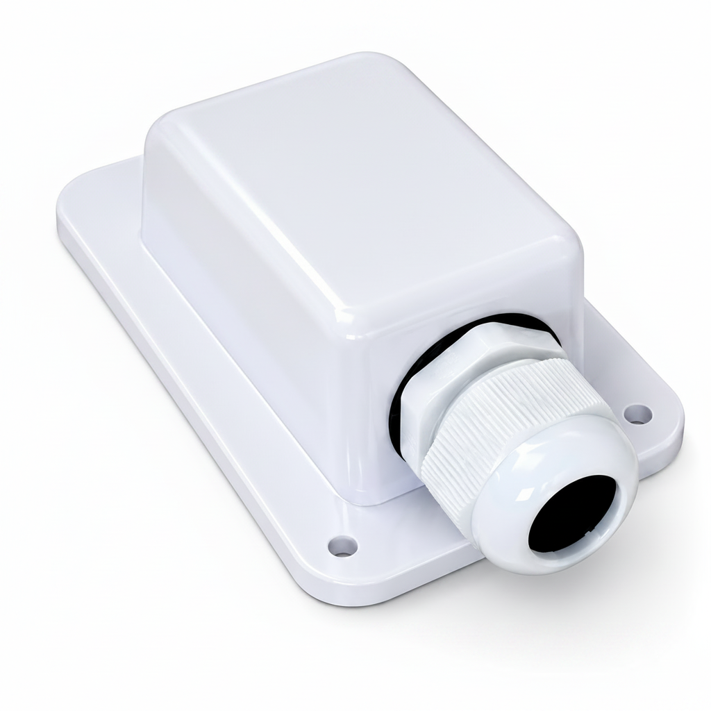 Vanlifer Single Entry Solar Gland for waterproof solar cable entry on campervans, caravans and motorhomes