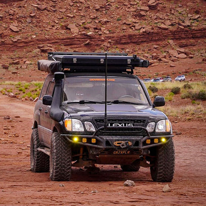 Lensun 100W Flexible Hood Solar Panel Toyota Land Cruiser 100