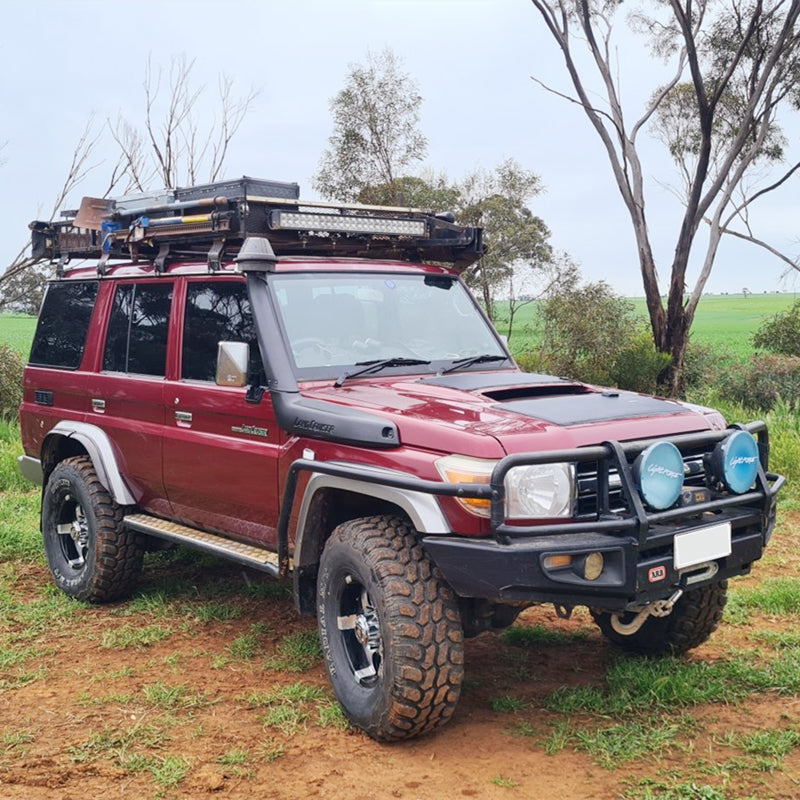 Lensun 85W Flexible Solar Panel Toyota Land Cruiser 70 Series