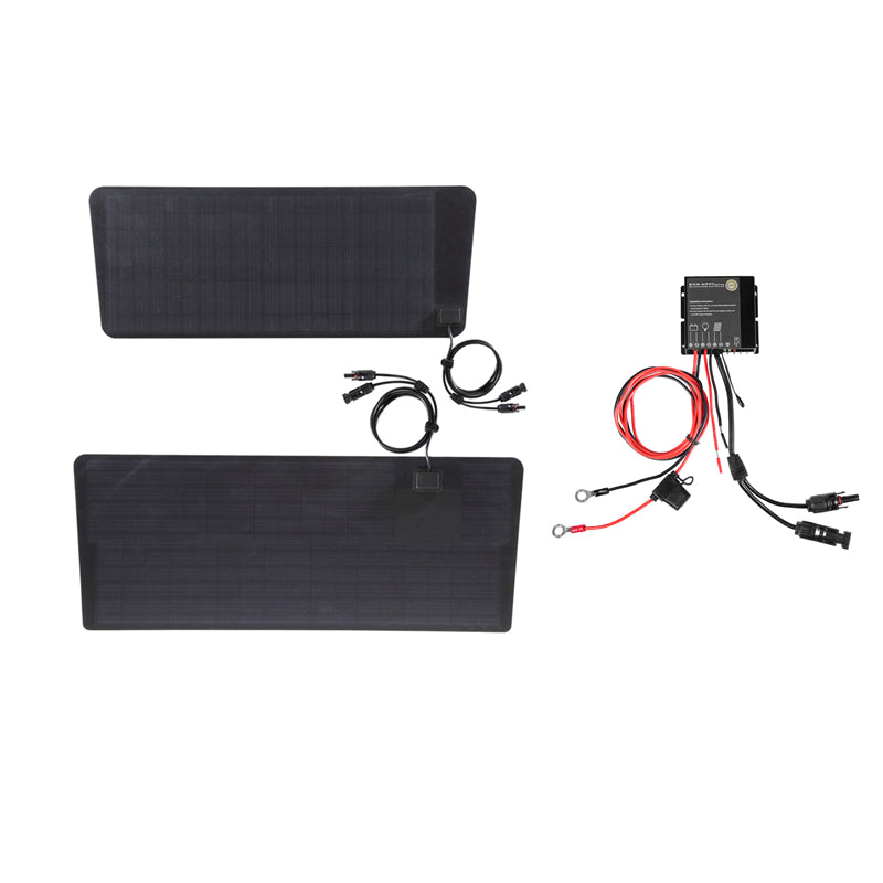 Lensun 85W Flexible Solar Panel Toyota Land Cruiser 70 Series