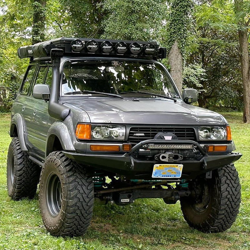 LensunSolar 90W Flexible Solar Panel Toyota Land Cruiser 80 Series