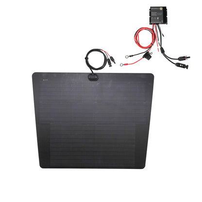 LensunSolar 90W Flexible Solar Panel Toyota Land Cruiser 80 Series