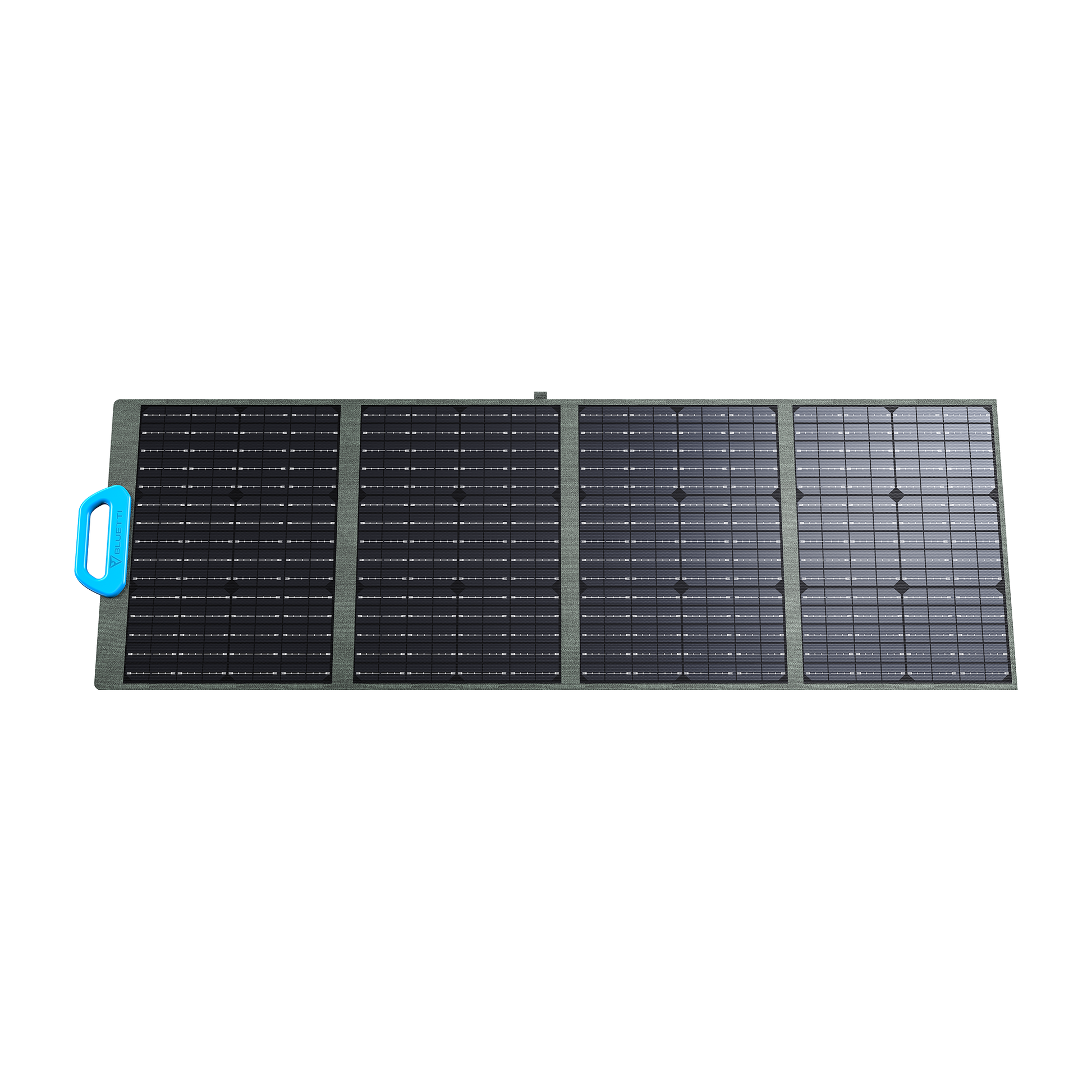 Bluetti-PV120 Foldable Solar Panel front view.