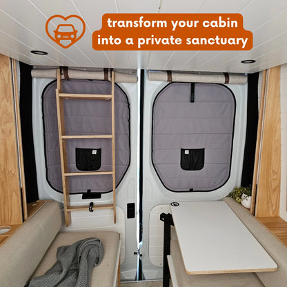 Living in a Bubble LDV Deliver 9 Rear Door Window Covers