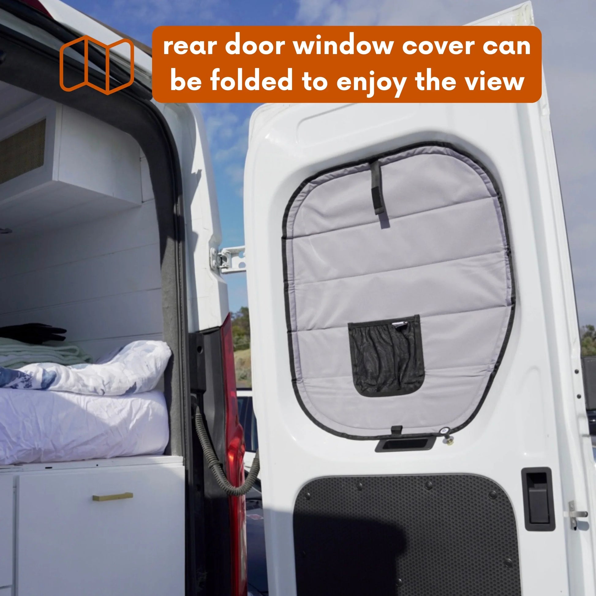 Living in a Bubble LDV Deliver 9 Rear Door Window Covers