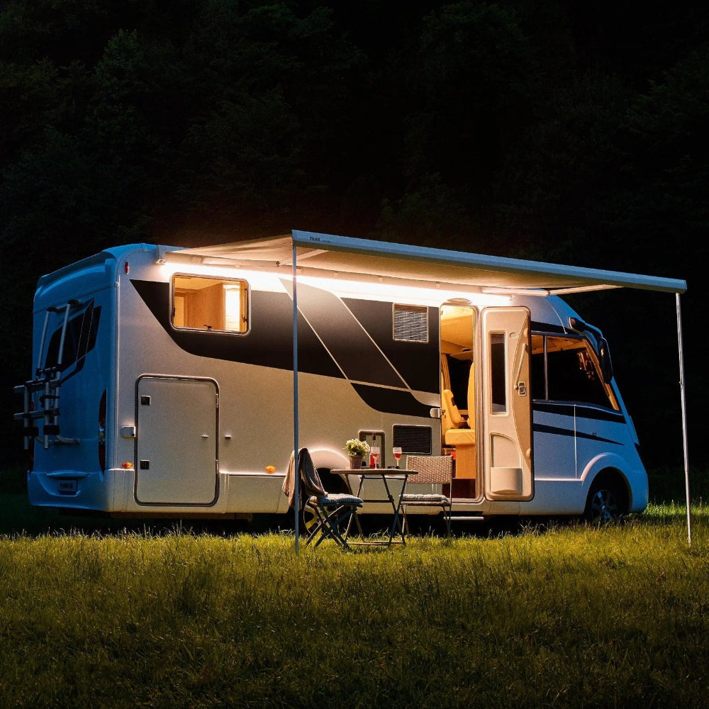 Campervan with Thule 5200 awning.