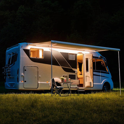 Campervan with Thule 5200 awning.