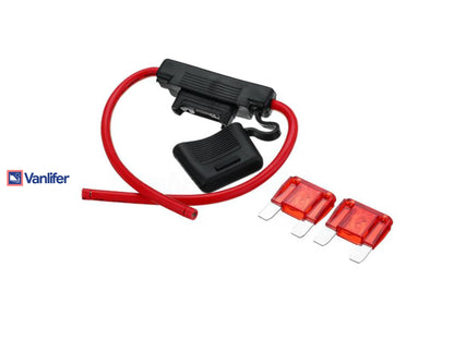 Vanlifer Maxi Blade Fuse holder In-Line (FUSE NOT INCLUDED)