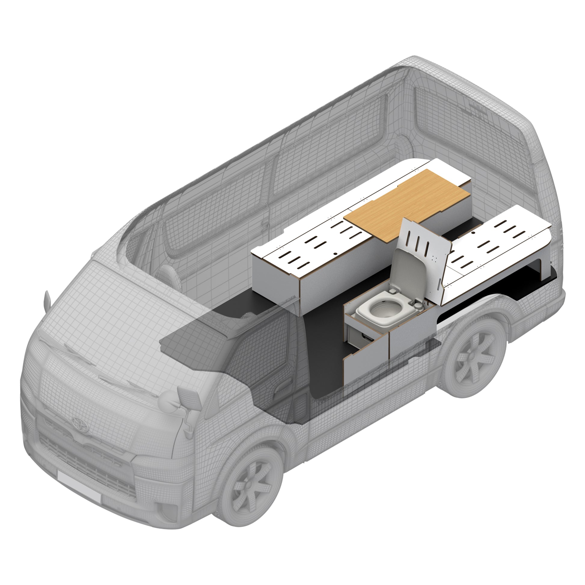 Hahei Kit Campervan Conversion Kit Vanlifer NZ