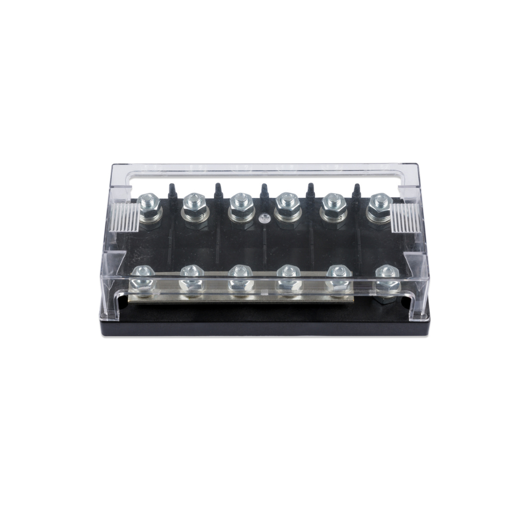 Victron Energy Six-Way Fuse Holder For Mega Fuse with 250A Busbar