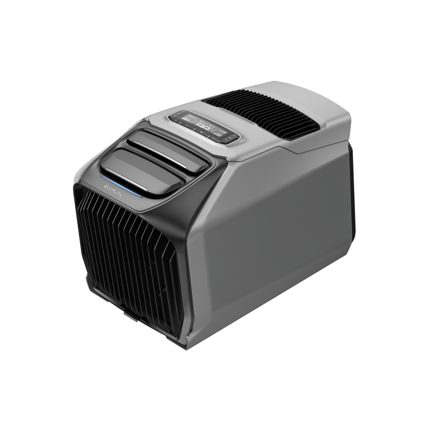 Portable air conditioner on a white background