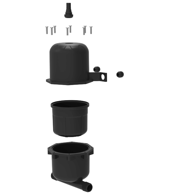 Seaflo accumulator tank reducing pump cycling in RV plumbing system