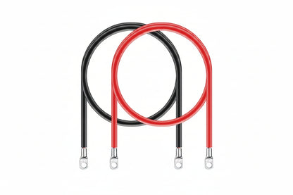 Dimensions and measurements of Vanlifer 6AWG 16mm² battery cable kit