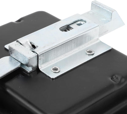 Black Folding Heavy-Duty T Handle Lock Latch