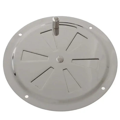 Stainless Butterfly Vent Interior 127mm - side view