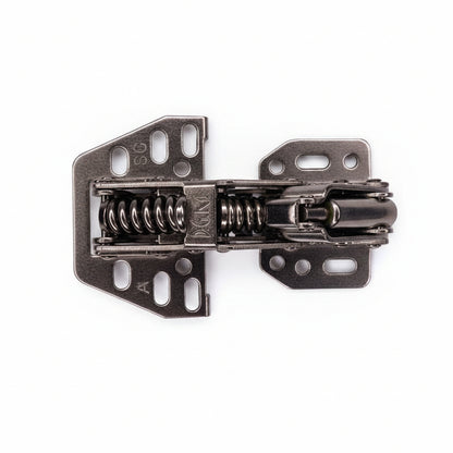 DGN horizontal mount soft close hinge for RV caravan cupboard door installation.