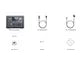 Bluetti EB3A Portable Power Station - dimensions