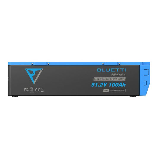 BLUETTI LiFePO4 Battery 51.2V 100Ah High Capacity Power Storage