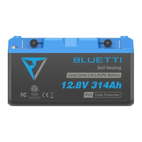 BLUETTI 12V 320Ah LiFePO4 Lithium Battery Self-Heating