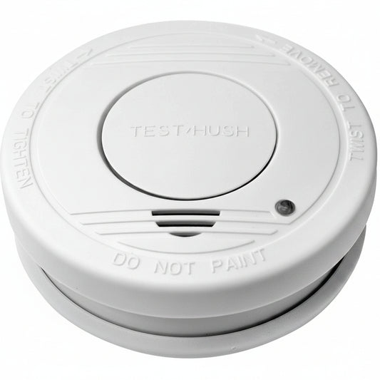 FireGuard 9V photoelectric smoke alarm for campervan, caravan, RV, boat, and home safety