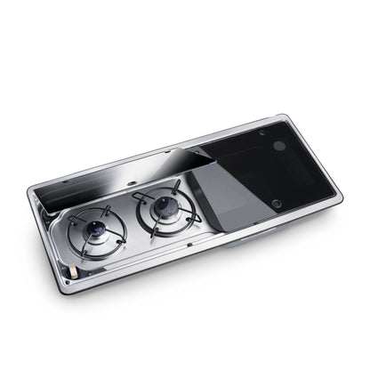 2-burner hob and sink for campervan conversion