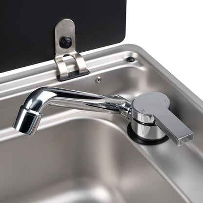 hob and sink combo with tap