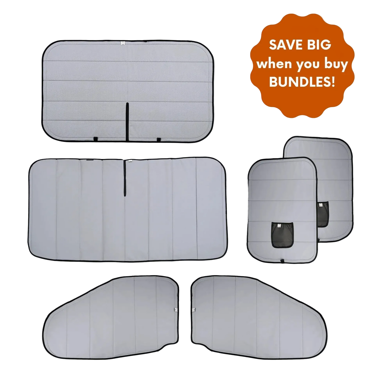 Ford Transit Window Cover - 6 Pack Bundle