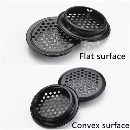 Round Cabinet Air Vent Mesh Louver Cover – Stainless Steel – Vanlifer NZ