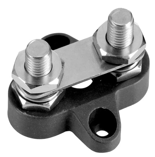 Black M8 Heavy-Duty Twin Power Distribution Posts