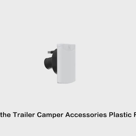 Gravity Water Fill Hatch Inlet for RV Camper 1.5-Inch White