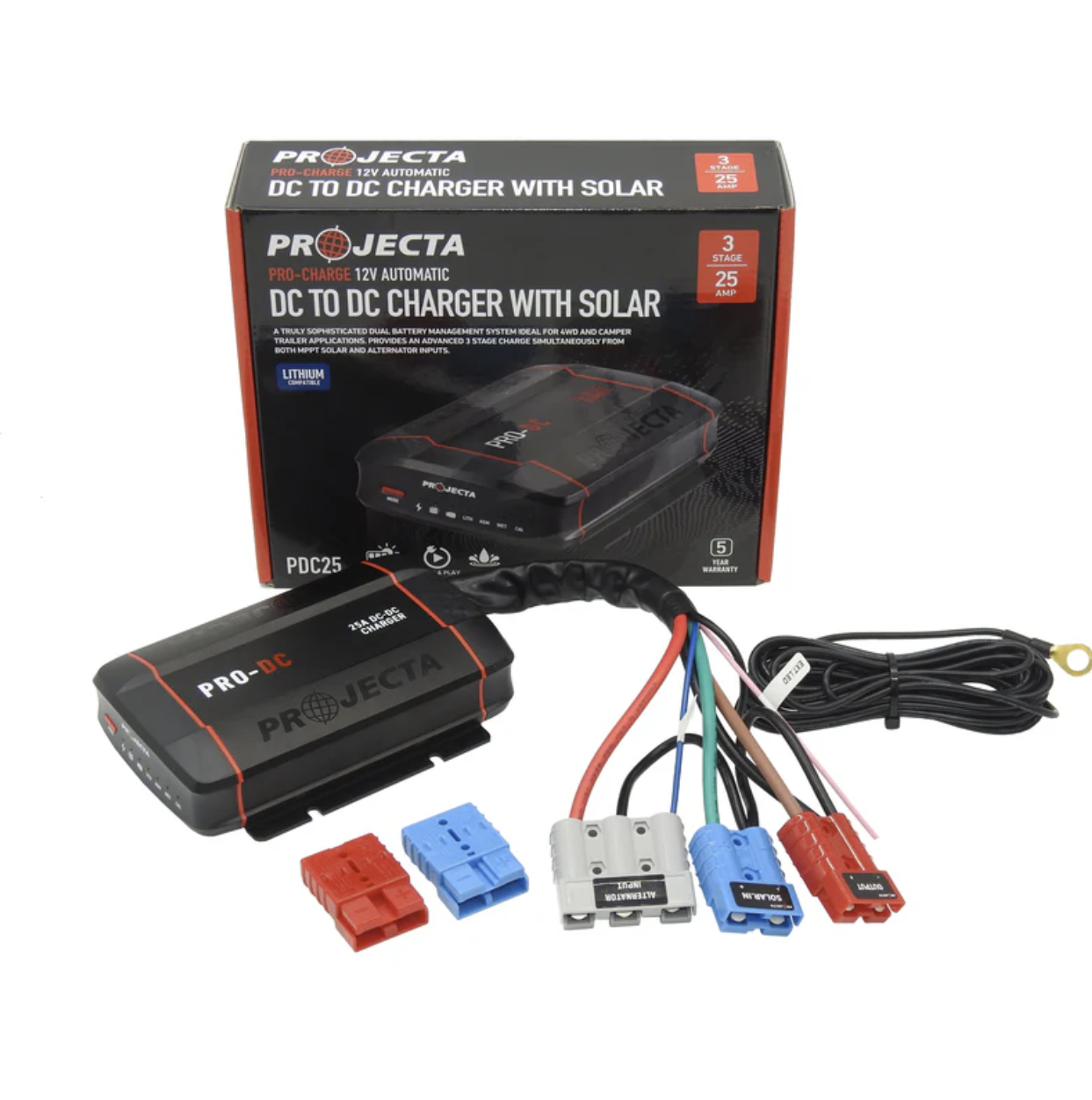 Projecta 12/24V 25A PRO DC TO DC CHARGER