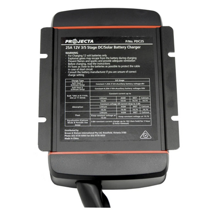 Projecta 12/24V 25A PRO DC TO DC CHARGER