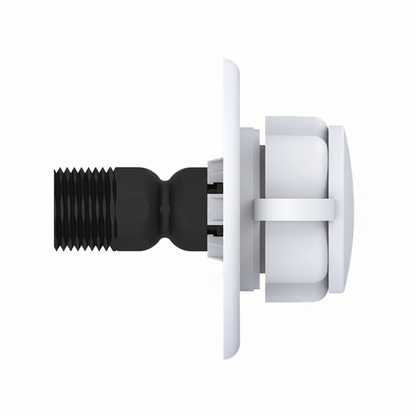 Side profile of Seaflo plastic water inlet fitting