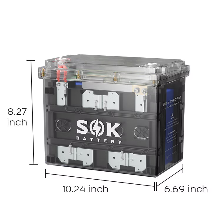 SOK 12V 100Ah IP65 Lithium Battery