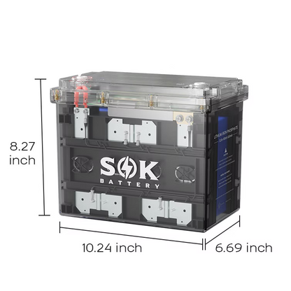 SOK 12V 100Ah IP65 Lithium Battery