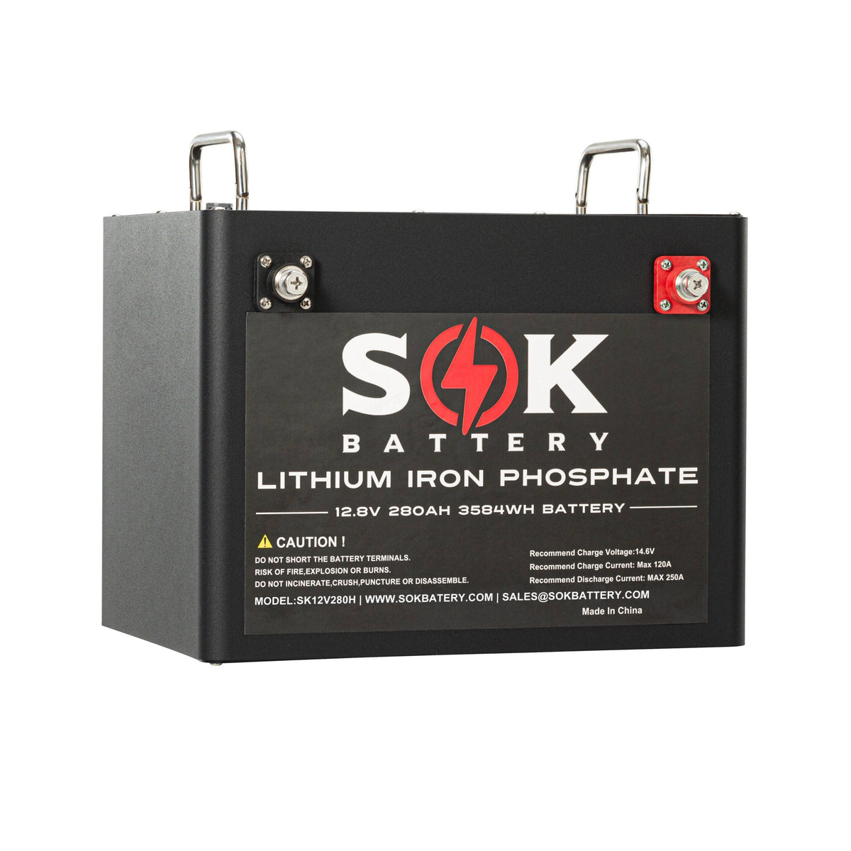 SK 12v 280Ah Heated Lithium Battery