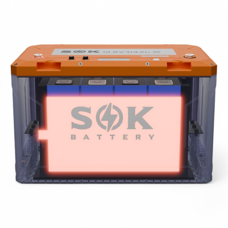 SOK 12v 314 Ah Lithium Battery with heating and Victron communications