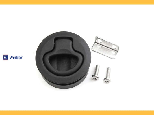 Vanlifer Flush Slam Pull Latch - Black