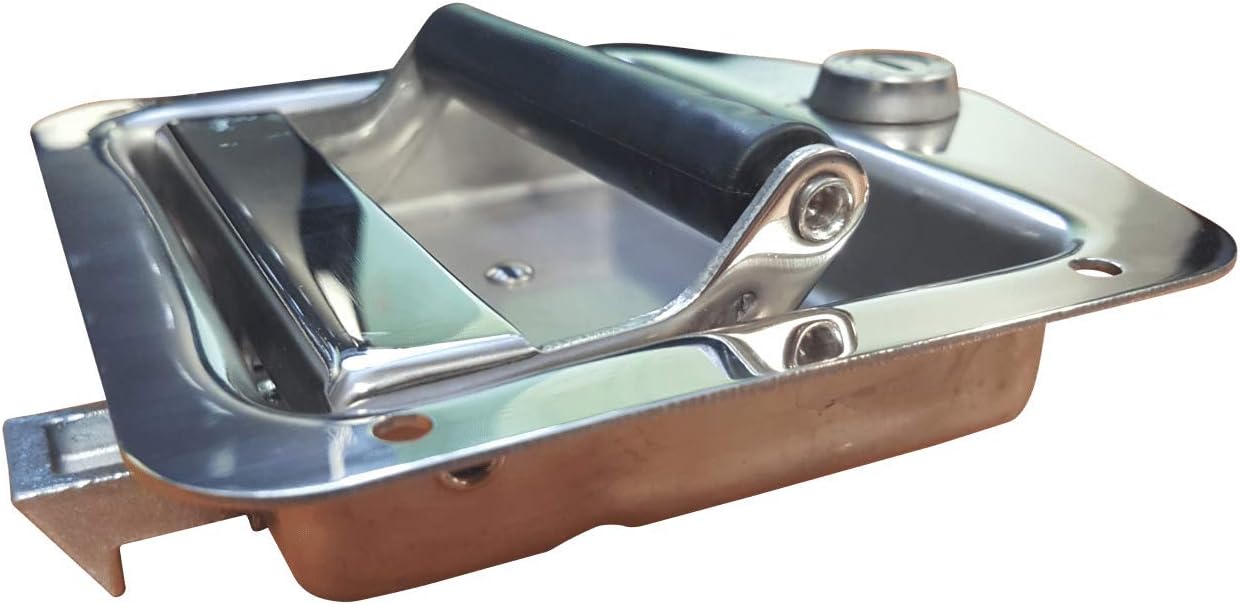Stainless Steel Folding Heavy-Duty T Handle Lock Latch