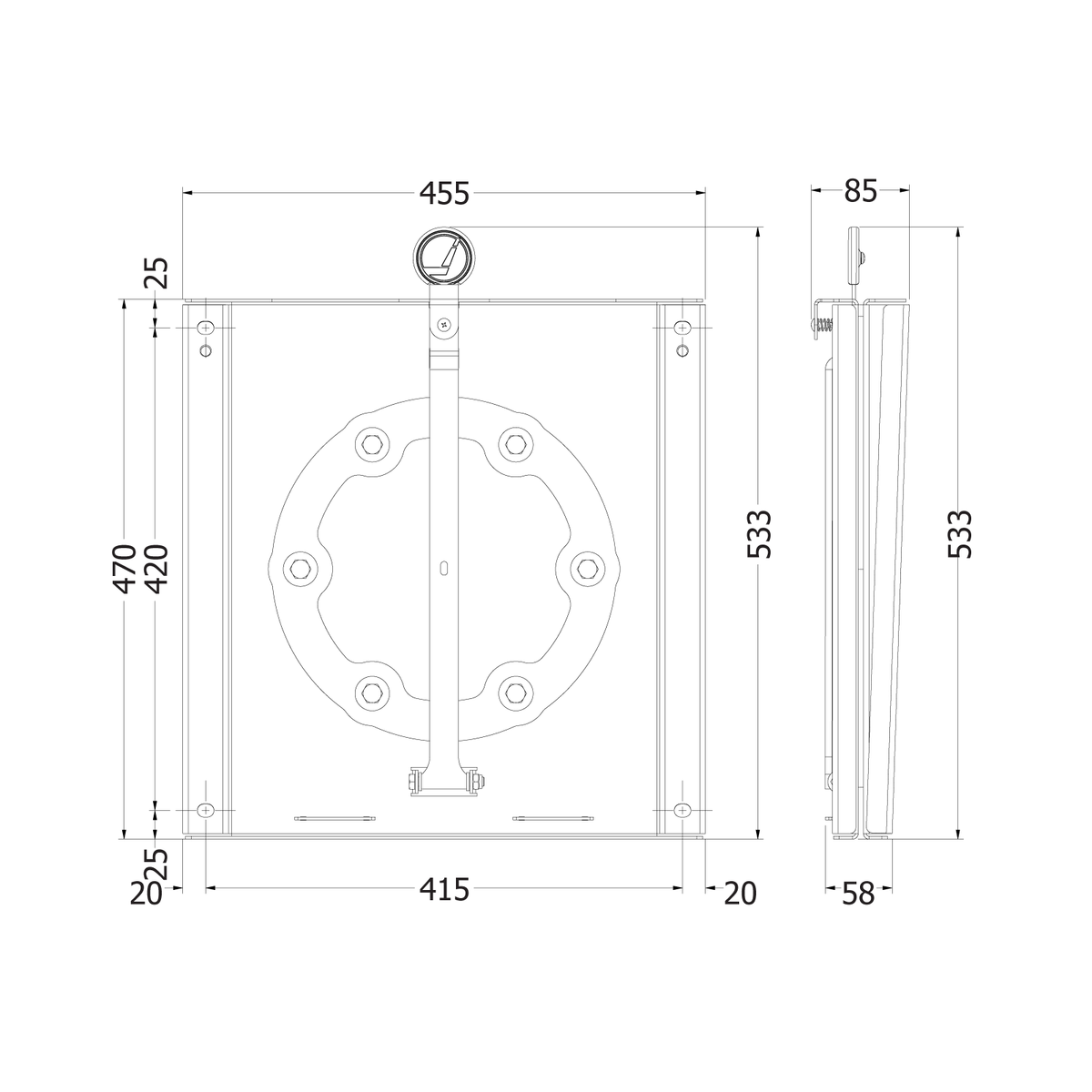 Seat Swivel for LDV Deliver 9 (2020 On)